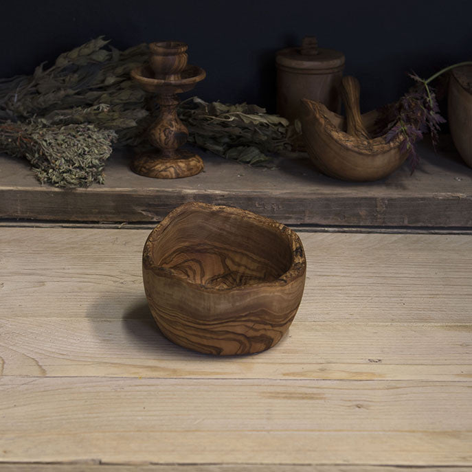 Olive wood rustic bowl - Be Natural Products