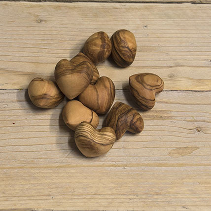 Olive wood Heart - Be Natural Products